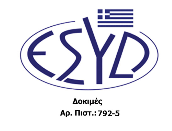 ISO/IEC 17025 (ESYD Accreditation)